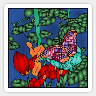 Butterflies 241 (Style:1) Sticker